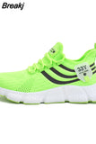 Men Sneakers Summer 2023 Mesh Breathable White Running Tennis Shoes Comfortable Outdoor Sports Men Brand Shoes Tenis