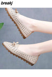 Women shoes Loafers women flats moccasins Shoes Woman Leather shoes Flats Slip On Women's Flat Shoes zapatos mujer