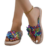 Autumn And Winter New Large-Size Ladies' Sandals Temu Simple Atmosphere Beach Sandals