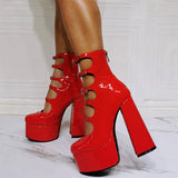 Breakj Spice Girls Halloween Lolita Water Station With Coarse Heeled 47 High Heels