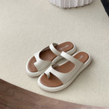 Women Summer New Fashion Soft Sole Comfortable Ladies Shoes Korean Outdoor Flip Flops Beach Shoes Casual Flat