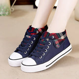 Women Platform Canvas Sneakers Woman Spring Casual Shoes Breathable Trainers Female Sneaker Summer Lady Vulcanized