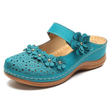 Fashion Sandals Flat Ladies Flower Sandals Comfortable Female Soft Bottom Shoes Leisure ladies Hollow Out Light
