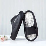 Platform Home Slippers for Women Soft Sole Eva Pillow Slides Sandals Woman 2023 Summer Beach Non Slip Flip Flops Plus