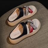 Breakj Bottom Soft Skin Rhinestone Slippers Women Wear Summer 2024 New Fashion Versatile Lazy Female