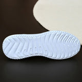 Rainbow Colors Crystal Flats Shoes Women Slip On Breathable Mesh Sneakers Woman Non Slip Walking Shoes Plus Size