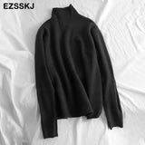 Sweater Women Pullover Casual Turtleneck Long Sleeve chic loose 2021 Knit Sweater Female Jumpers soft