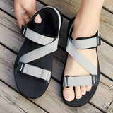 2023 New Summer Men Outdoor Sandals Casual Non-slip Hook Loop Walking