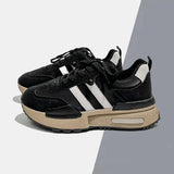 Women's Casual Platform Sneakers Comfortable Breathable Wear-Resistant Non-slip Trendy All-match Spring and Autumn