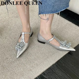 Tassel Flats Shoes Women Pointed Toe Mary Jane Shoes British Style Oxford Female Ballet Casual Loafers Ankle Strap