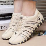 sneakers Sports shoes woman Fashion Striped Lace up Running Casual shoes women Trainers Comfortable Size 41 Sturdy