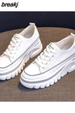 Casual Sneakers Girl Flats White Luxury Designer Shoes for Women 2023 Trend Running Platform Sports Shoes Tennis