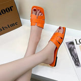 Design Beach Flat Shoes Female Slippers Summer Slipper Women Shoes Ladies High Quality Slides New Sandals Womens