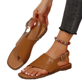 Breakj Sandals Women 2025 Summer New Low-Heeled Jacket Back With Sandals Fashion Square Heel Shoes