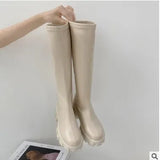 womens Boots Autumn New Fashion Short Boots Handsome But Knee Boots Three Length Options Woman