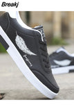 sports and leisure board shoes, low top and shallow mouth, casual small white shoes, lace up, men's fashion sports