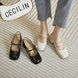 Janes Chunky Platform Shoes for Women 2023 Designer Luxury Summer Pumps Chic and Elegant Sandals Girls Fashion Round