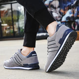 artificial Leather Men Causal Shoes Male Spring Men Casual Light Shoes Sneakers Lac-up Flats Breathable