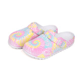 Women Classic Anti Bacteria Surgical Medical Shoes Safety Closed Toe Leopard Mule Clogs Slippers Cleanroom Work Slides
