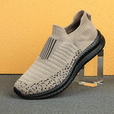 Men Shoes Lightweight Sneakers Men Fashion Casual Walking Shoes Breathable Slip on wear-resistant Mens Loafers Zapatillas