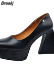 Women Mary Janes Pumps Shoes Brand Design 2023 Spring Gothic Style Lolita Sweet Girl Office Lady High Heels Pumps