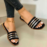 Ebay Sandals 2023 New Flat Plus Size Outdoor Slipper