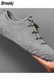Men's Sneakers cow suede Leather Men Loafers Shoes Fashion Slip on Men Driving Shoes Soft Sapato Masculino Mocassin