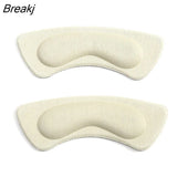 Heel Stickers High Heels Pad Adjust Size Back Heel Pain Relief Sponge Follow-up Post Heel Liner Insoles Foot Care