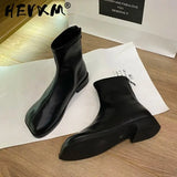 Heels Women Shoes 2023 New Winter Designer Cozy Dress Snow Boots Pumps Fashion Casual Ankle Warm Goth Chelsea Boots