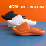 Platform Cloud Slippers Women Home Bath Soft Sole Non Slip eva Slides Woman Summer Thick Bottom Beach Flip Flops