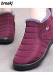 Sneakers Women 2023 New In Keep Warm Flat Shoes Women Fur Winter Shoes Slip On Zapatillas Mujer Casual Shoes