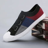 Breakj The Autumn Of 2025, The New One-Legged Lazy Canvas Shoes Women's Casual Hip Shoes Ladies Soft Soles Light Cloth