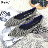Simple Flat Shoes Women Comfortable Latex Insole Casual Shoes Candy Colors Pointed Single