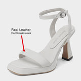 Size 33-40 Women Sandals Real Leather Fashion Platform Super High Heels For Women 2023 Summer Shoes Sexy