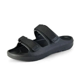 Summer Fashion Men Light EVA Outside Slippers Casual Solid Color Waterproof Non-slip Indoor Home Slides