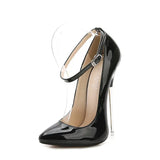 2023 16Cm Heels Women Sexy Pumps Shoes Super High Heels Point Toe Pumps Shoes Popular Super High Heels Pumps