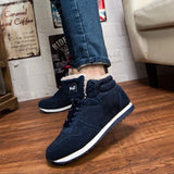 Men 2023 Winter Shoes For Men Winter Sneakers Sports Black Blue Fur Zapatillas Hombre Free Shipping Men Casual