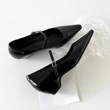 Breakj Spring And Summer New Slopes And Summer Tips Mary Jane Women's Shoes Sandal Temperament With Shallow Women's Single
