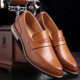 Men Shoes Leather Men's Dress Shoes Luxury Mens Business Oxfords Formals Shoes Classic Gentleman Shoes for
