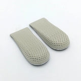 Pair Shoe Insoles Breathable Half Insole Heighten Heel Insert Sports Shoes Pad Cushion Unisex 2-4cm Height Increase