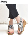 Casual Soft Big Toe Foot Correction Sandal Orthopedic Bunion Corrector Women PU Leather Shoes Comfy Platform Flat