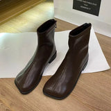 Heels Women Shoes 2023 New Winter Designer Cozy Dress Snow Boots Pumps Fashion Casual Ankle Warm Goth Chelsea Boots