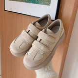 Size 35-40 Women Sneakers 2023 Ins Fashion Platform Flats Shoes For Woman Spring Casual Daily Lady Heels