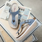 2023 New Summer Women Beach Flip Flops Casual Men Nubuck Leather Non-slip Cork Slippers Slides