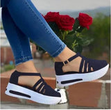 2022 Summer Wedges Shoes for Women Open Toe Beach Female Sandals Multicolor Slingback Sandals Platform Ladies Sandals Plus