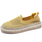 Womens Flat Slip on Canvas Summer Strap Loafers 2023 Ladies Casual Comfort Shoes Female Sneakers for