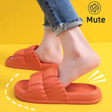 Women's Soft Sole Cloud Slippers Summer Beach Thick Platform Slipper Sandals Women Korean Eva Slippers for Home Flip Flops