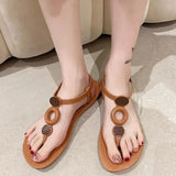 Women's Shoes with Low Heels Summer 2023 Plastic Footwear Flip-flops Black Sandals for Woman Pvc Comfort Vip Chic and Elegant