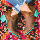 Autumn Winter Casual Western Cowboy Ankle Boots Women Leather Cowgirl Boot Short Cossacks Botas High Heels Shoes