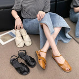 Sandals Women Rome Shoes Beach Flats Slides Summer New Trend Fashion Women Shoes Slippers Open Toe Zapatos Mujer